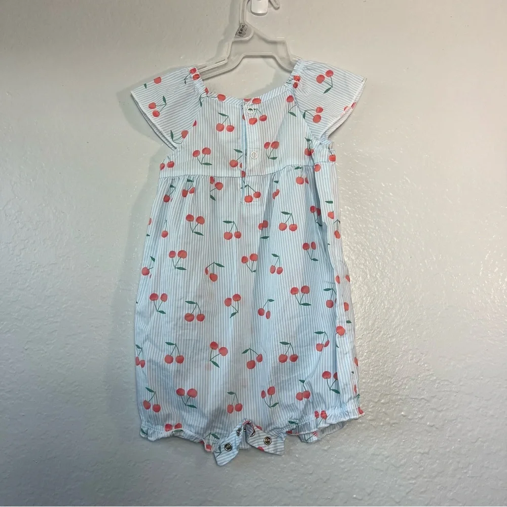 Baby Girls Cherries Romper Just One‎ You